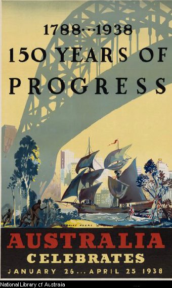 Poster for 1938 Anniversary Celebrations