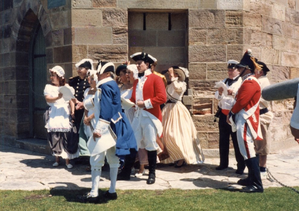 1988 Re-enactment at La Perouse of First Fleet 