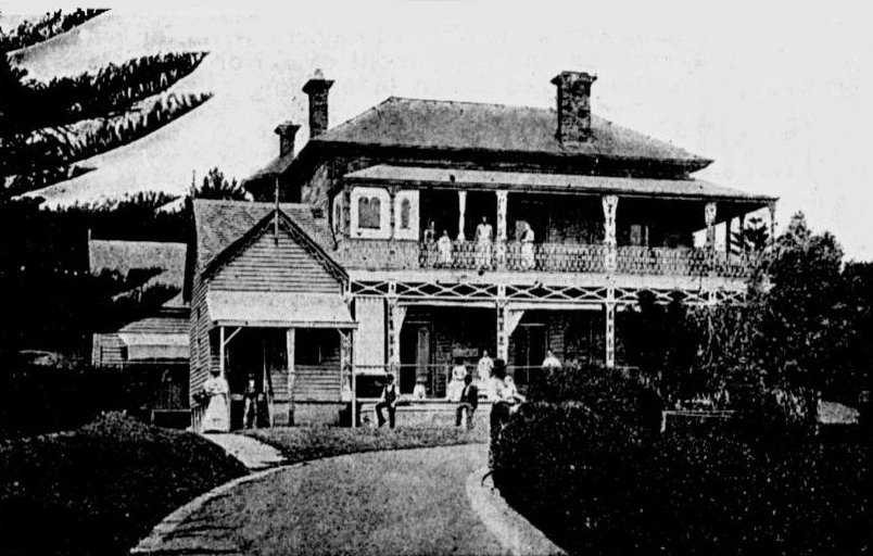 Baden Baden Hotel, Coogee in 1897