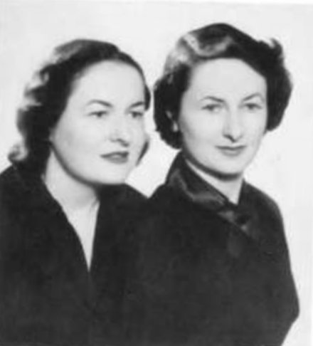 Moira and Catherine Gaskin, 1951