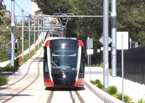 Light Rail Car at Randwick