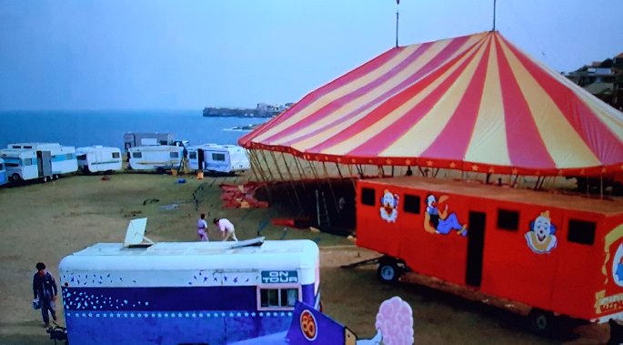 Molly's circus sets up in Trenerry Reserve