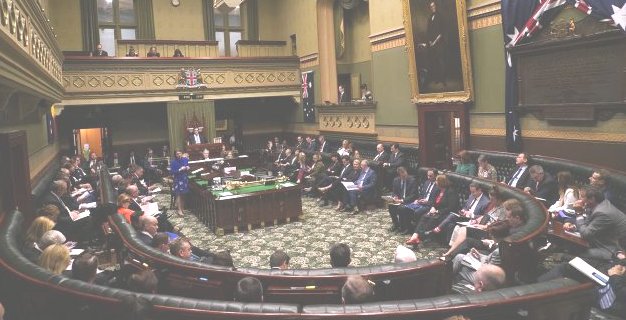 NSW Parliament's Legislative Assembly in session