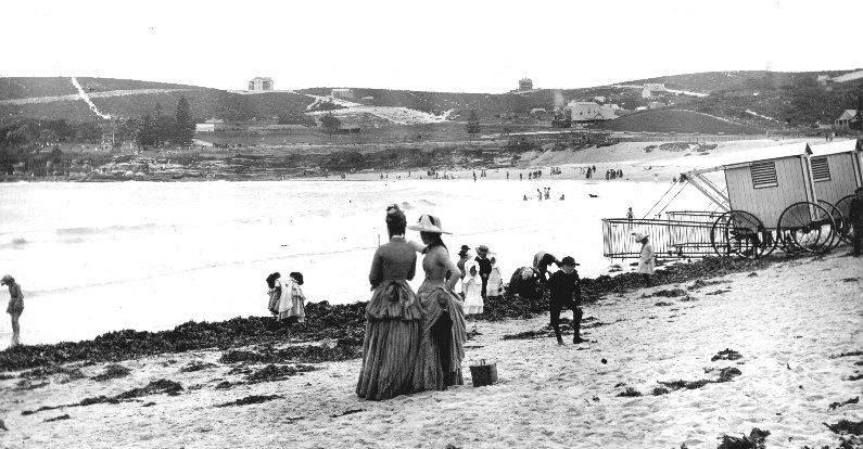 Bathing at Coogee in 1895